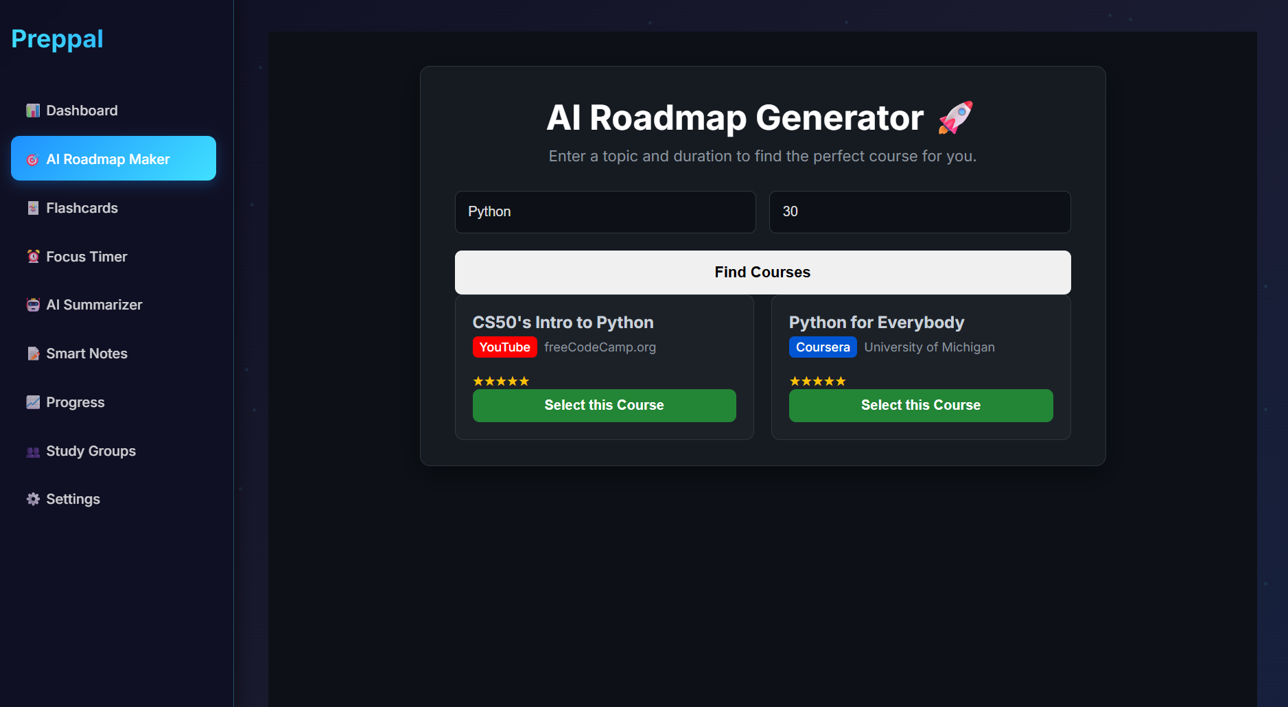 PrepPal AI Roadmap